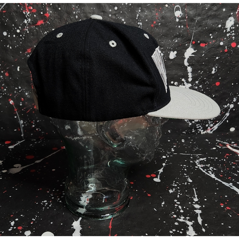 Vintage 90s Chicago White Sox men's MLB spell-out embroidered baseball cap RARE - Picture 4 of 12